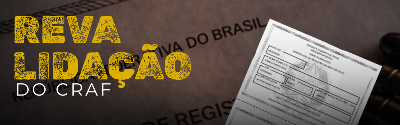 Revalidação do CRAF: o que você precisa saber para manter seu armamento regularizado