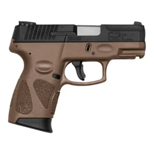 Pistola Taurus G2C Calibre .9mm Carbono Fosco Brown