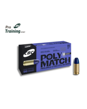 Munição CBC Polymatch 9mm 124gr – 50un
