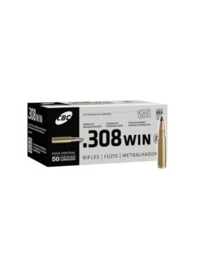 Munição CBC .308 Winchester EXPT 150gr – 50 un