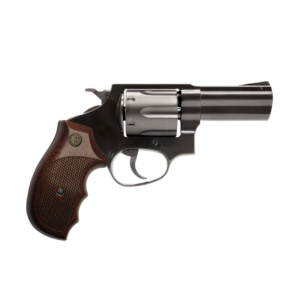 Revólver Rossi RP63 Calibre .38 SPL Inox P. Cerakote - Cabo de Madeira Graphite Black