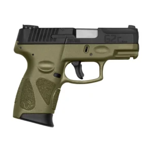 Pistola Taurus G2C Calibre .9mm Carbono Fosco Green