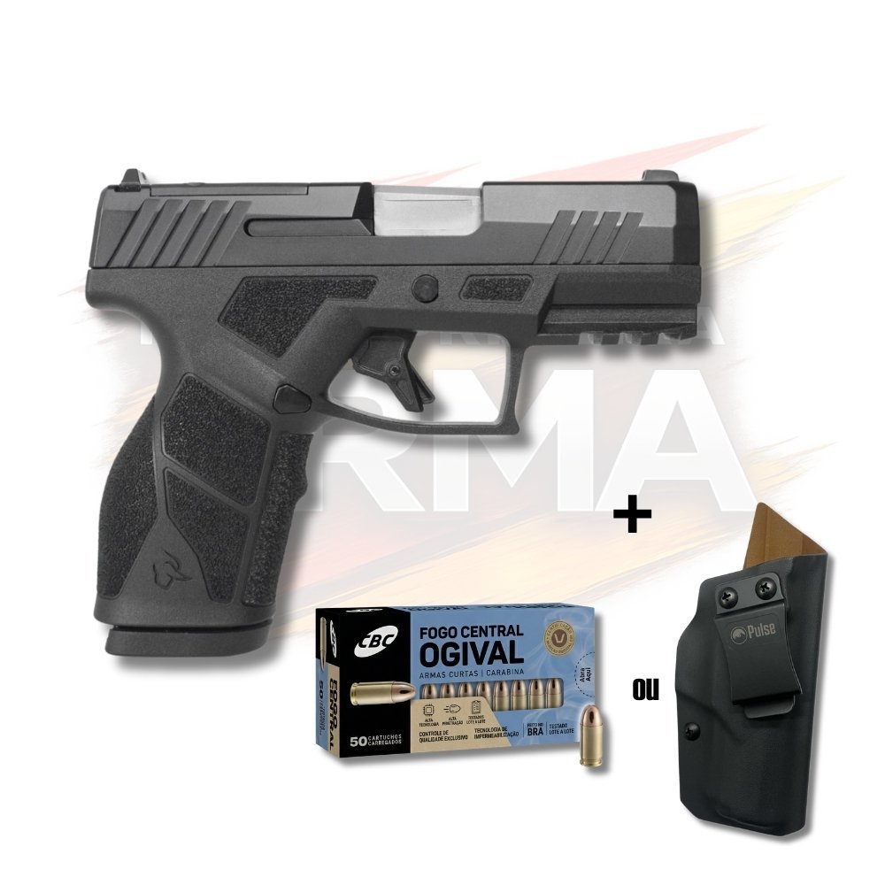 Pistola Taurus GX2 T.O.R.O Calibre 38 TPC Graphene