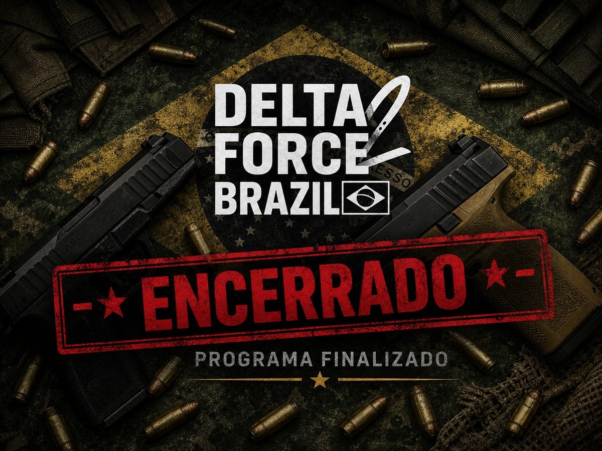 Delta Force Brazil é oficialmente encerrado!