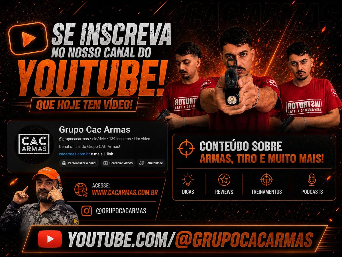 Grupo CAC Armas Agora Está no YouTube