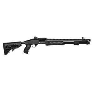 Espingarda CBC Pump Military 3.0 Coronha Retrátil Calibre 12 Cano 19″ com acessórios