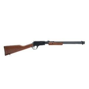 Rifle CBC Pump Action Calibre .22 WMR Oxidado Madeira 20"