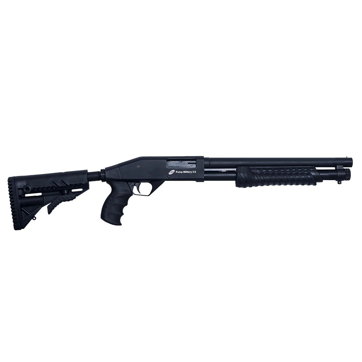 Espingarda CBC Military 3.0 Coronha Retrátil Calibre 12 STD Sem Acessórios 14"