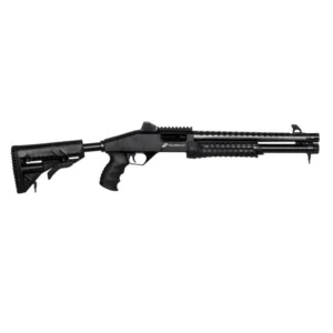 Espingarda CBC Pump Military 3.0 Coronha Retrátil Calibre 12 Cano 14″ Com acessórios