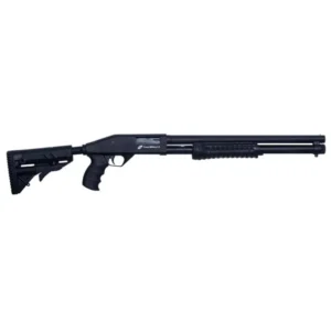 Espingarda CBC Pump Military 3.0 Coronha Retrátil Calibre 12 Cano 16″ Sem acessórios