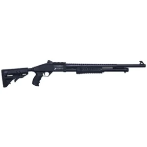 Espingarda CBC Pump Military 3.0 Coronha Retrátil Calibre 12 Cano 24″ Com Acessórios