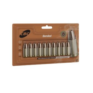 Munição CBC .9MM LGR EXPO +P+ 115GR BONDED