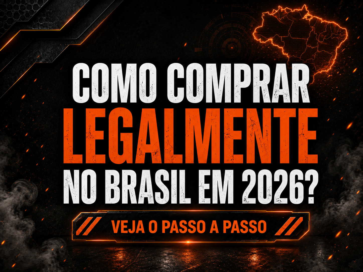 Como comprar uma arma legalmente no Brasil em 2026? Veja o passo a passo