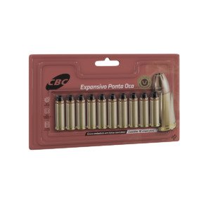 Munição CBC .38 SPL EXPO +P+ 125GR BLST