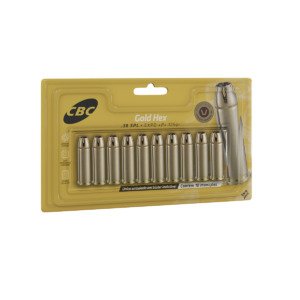 Munição CBC .38 SPL EXPO +P+ GOLD HEX 125GR