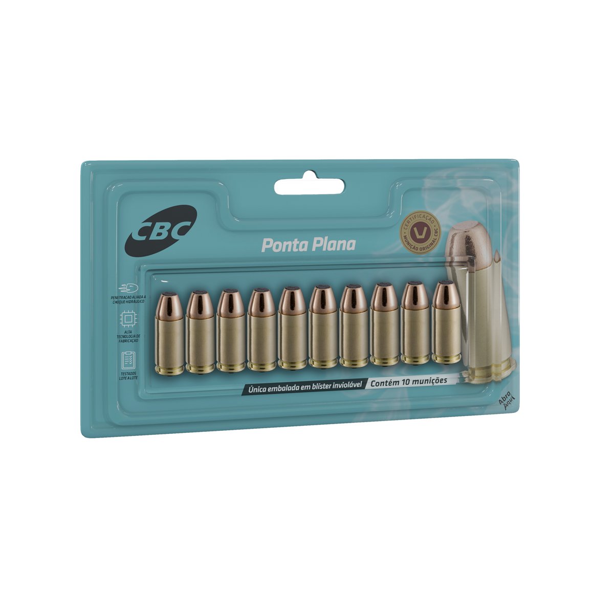 Munição CBC .10MM ETPP 180GR