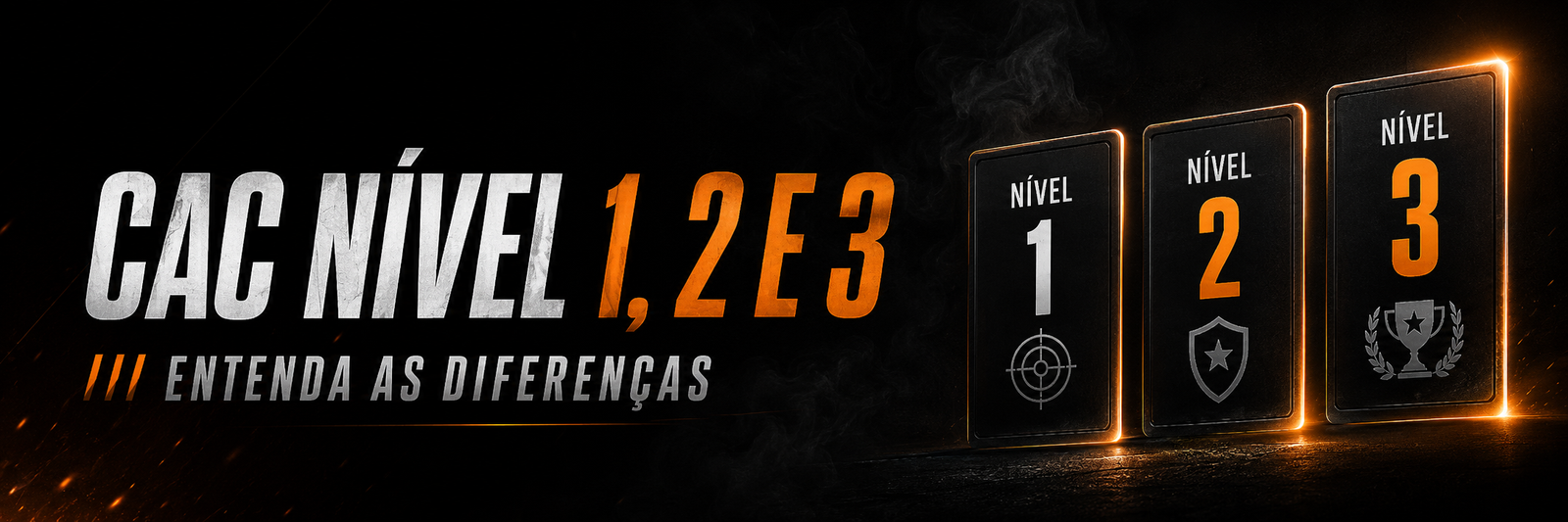 CAC Nível 1, 2 e 3: quais são as diferenças?