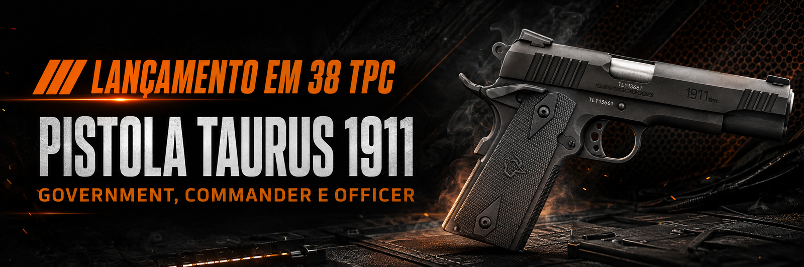 Banner promocional da CAC Armas