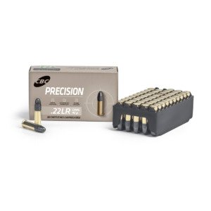 MUNIÇÃO CBC CAL .22LR PRECISON CHOG 40GR - 50 UNIDADES