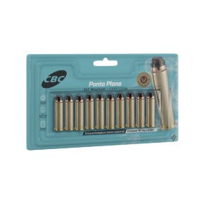 MUNIÇÃO CBC CAL .357MAGNUM EXPP 158GR PONTA PLANA - 10 UNIDADES