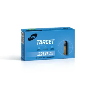 MUNIÇÃO CBC CAL .22LR CHOG TARGET 40GR – 50 UNIDADES