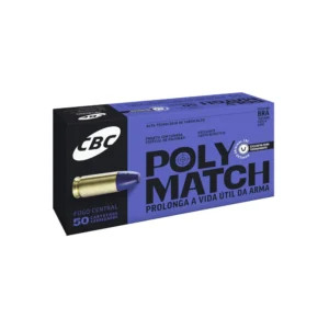 MUNIÇÃO CBC CAL .38SPL LPC 158GR POLYMATCH – 59 UNIDADES