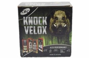 CARTUCHO CBC CH SG CAL 12 - KNOCK VELOX - CAIXA COM 1000 UND